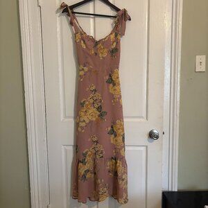 Reformation NWT Floral Dress